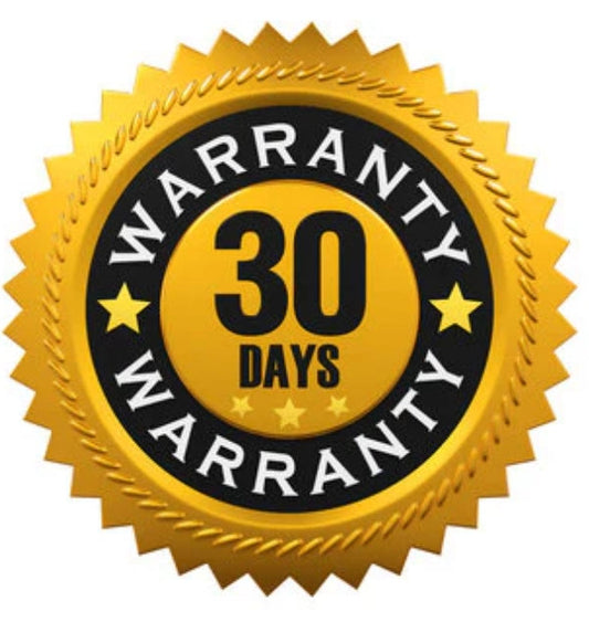 30-Day Warranty